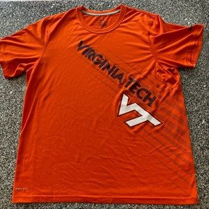 Nike Virginia Tech Hokies Large L Dri- Fit